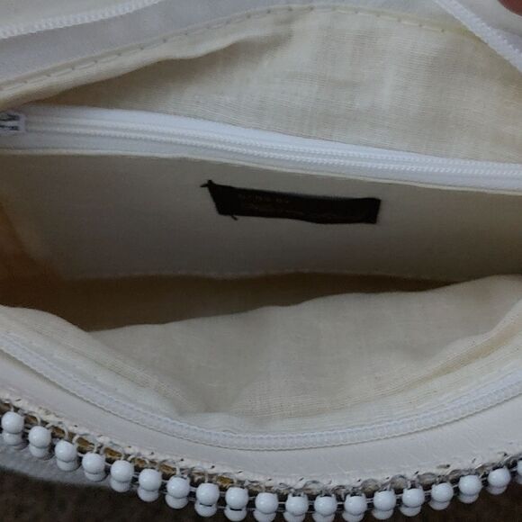 Warren Reed white metal mesh handbag purse - Picture 4 of 5